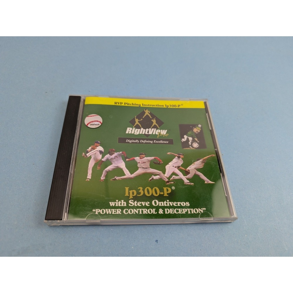 Rightview Pro lp300-p Pitching Instruction Disc Baseball Training Ontiveros